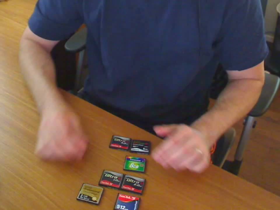 Compact Flash Cards Tips
