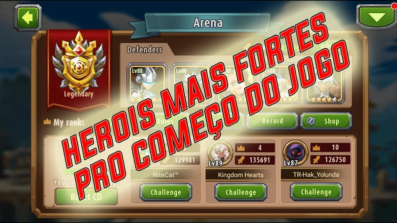 (REPOST) Quais heróis pegar no COMEÇO do jogo? - MAGIC RUSH HEROES