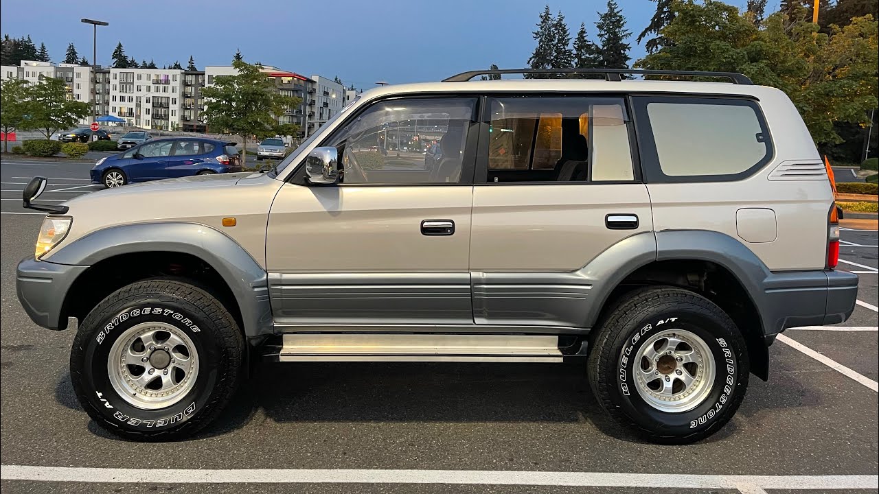 1996 Toyota Land Cruiser Prado LIFT KZJ95 4WD turbo diesel intercooler 3.0K 1KZTE