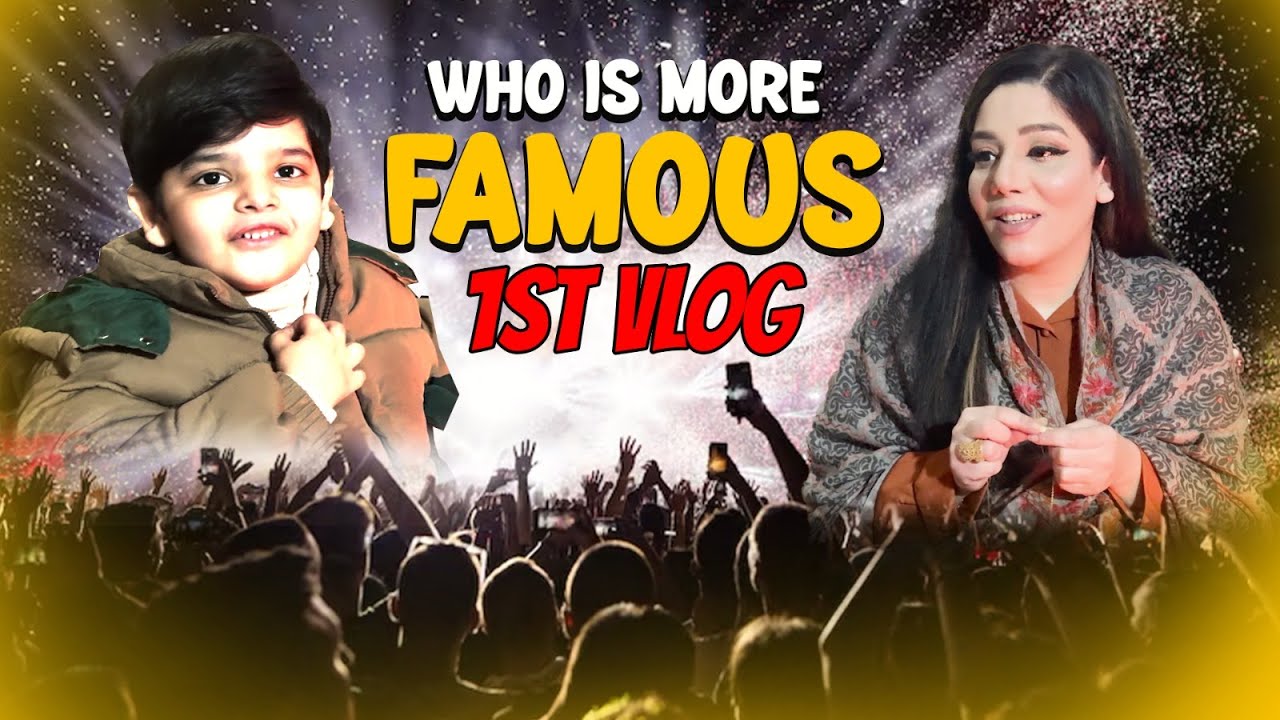 Who Is More Famous|| Vlog first