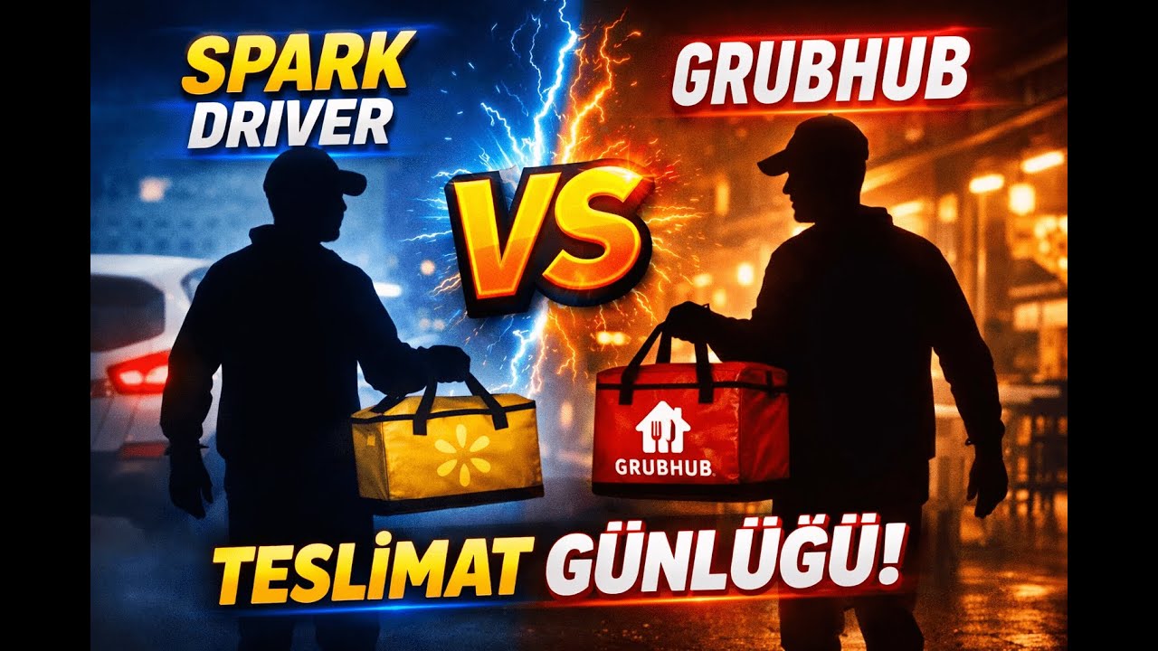 Göçmen Hayatı ve Teslimat Günlükleri serimize devam ediyoruz. Spark Driver ve GrubHub Food Delivery.