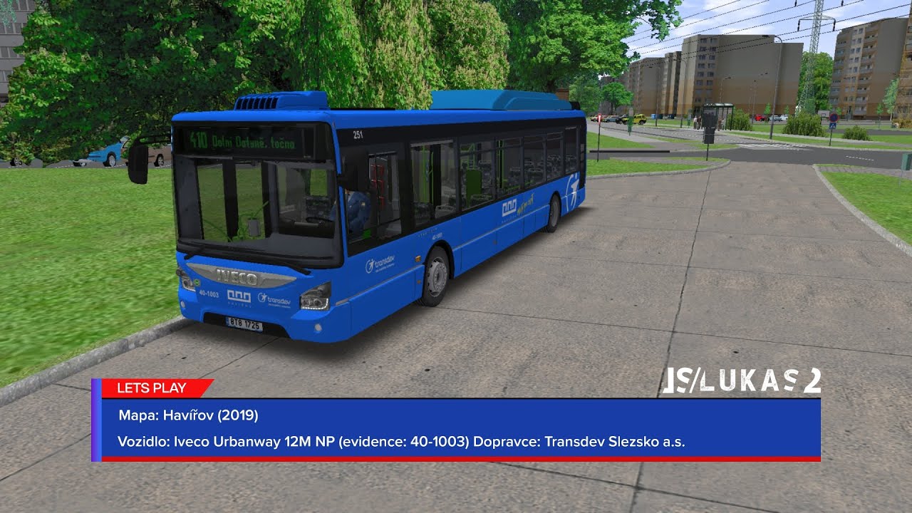 OMSI 2 | Havířov 2019 | Iveco Urbanway 12M CNG  (Evidence: 40-1003) | Transdev Slezsko | Linka 410