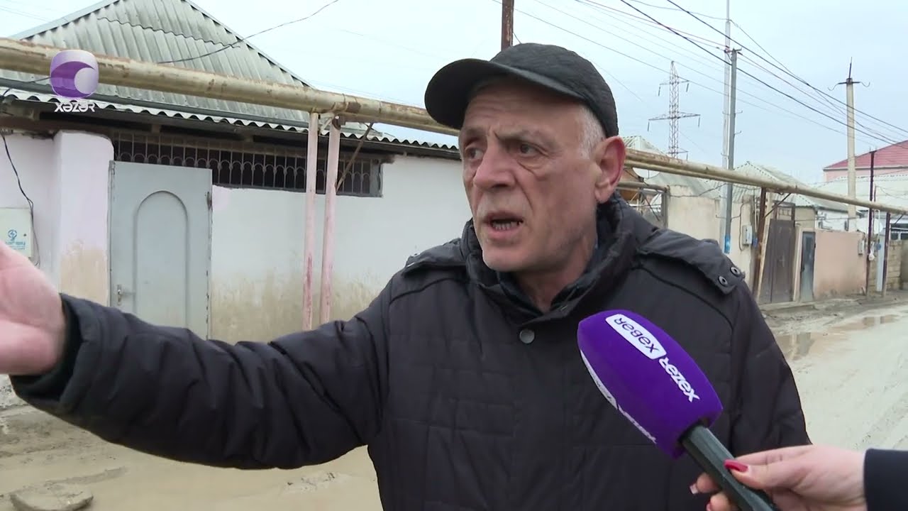 Xırdalanda qazıntıdan sonra yol bərbad vəziyyətə düşüb