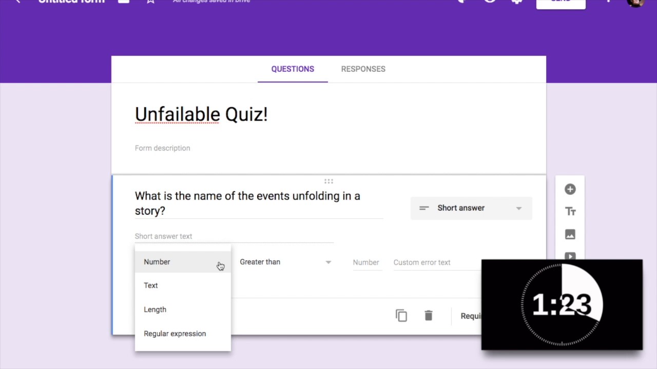 Tech Tool Tutorial for Teachers in 2 Minutes: Unfailable Quizzes