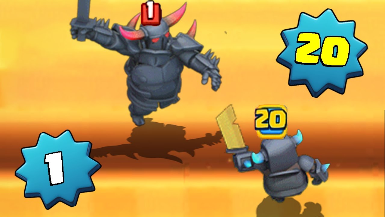 Level 1 vs Level 20