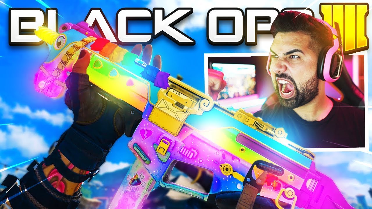I Unlocked The TACTICAL UNICORN WEAPON in Black Ops 4..