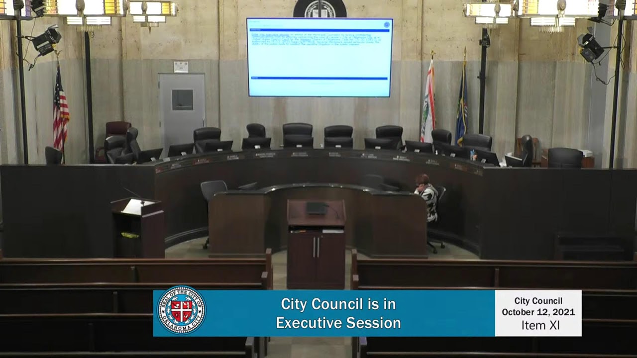 Oklahoma City Council - October 12, 2021