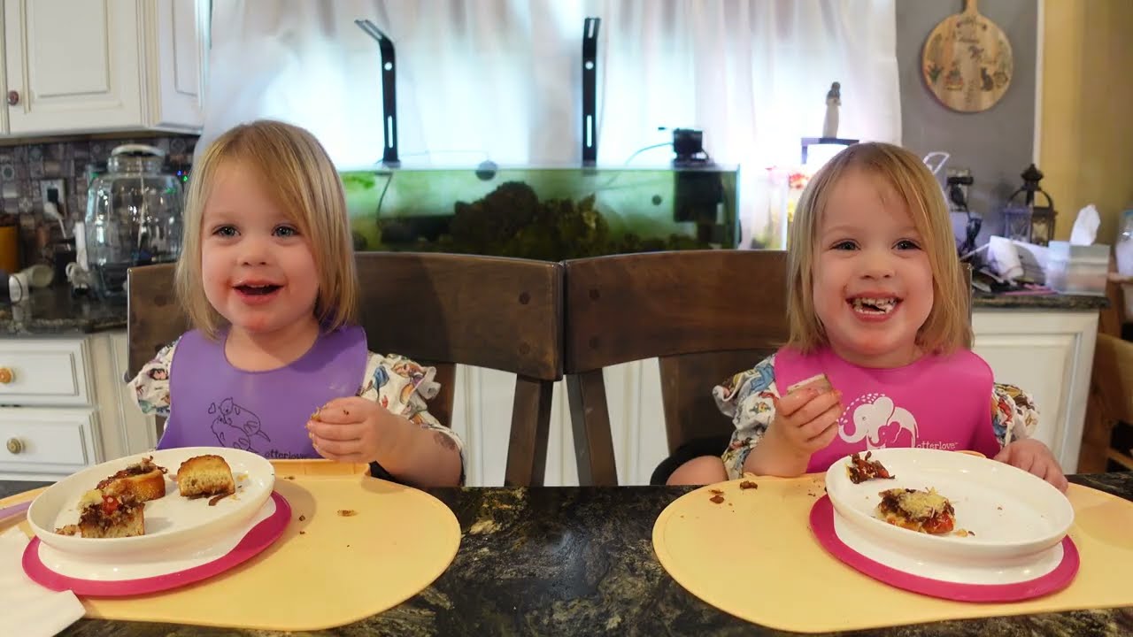 Twins try bruschetta