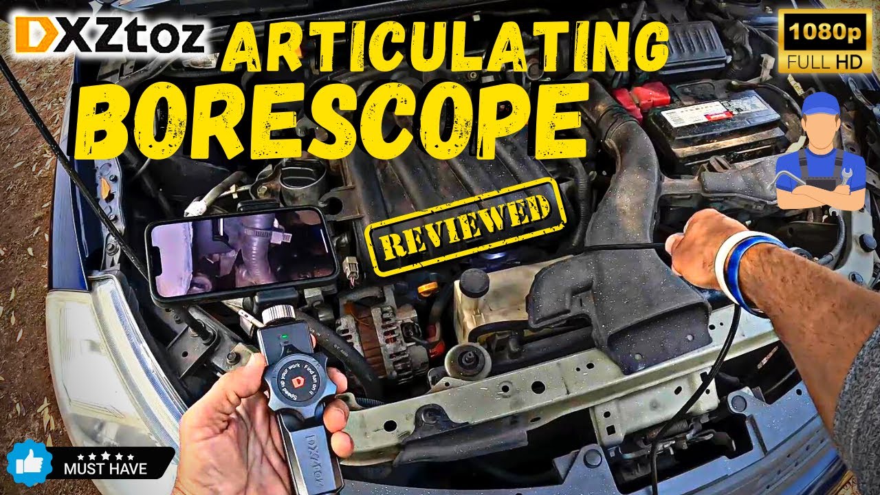 Borescope Two-Way Articulating Kit - Unboxing/Review