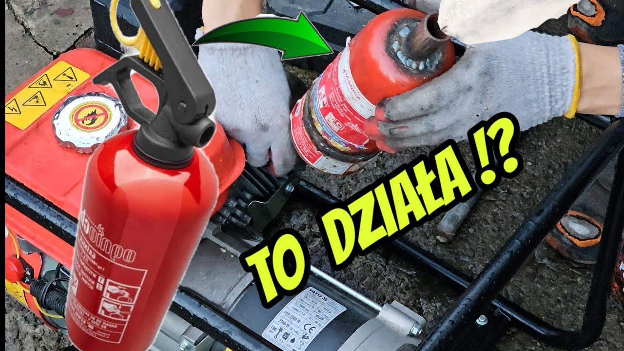 tłumik z Gaśnicy ze Złomu / Łatwo i Tanio
