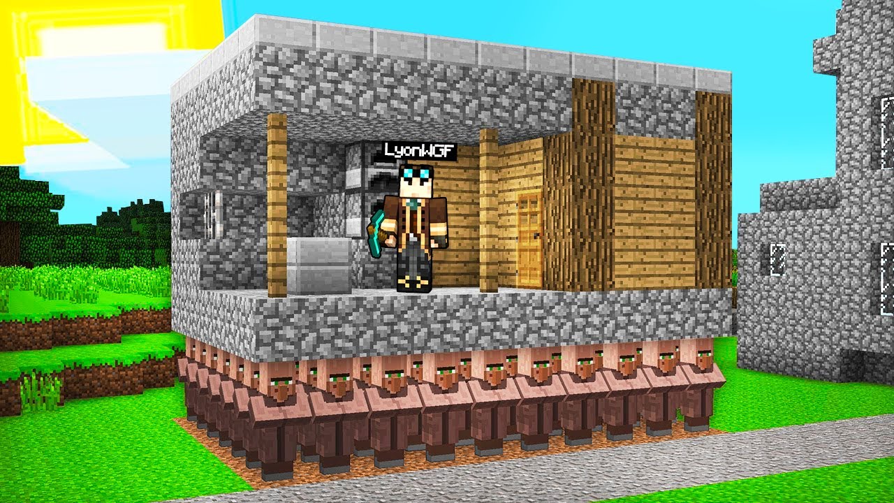 MINECRAFT MA I VILLAGER SONO SUPER FORTI!!