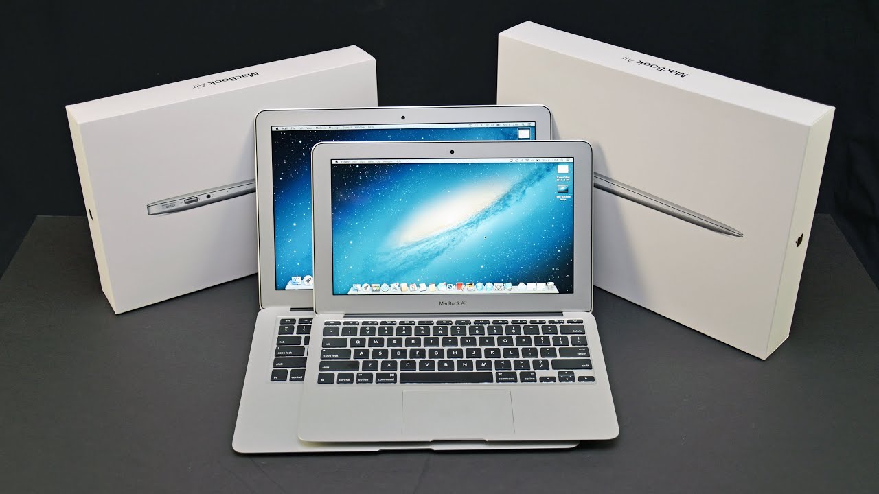 Apple MacBook Air 11 и 13 дюймов (2013): распаковка и сравнение