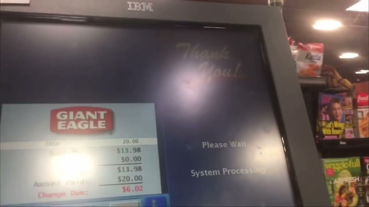 (Throwback) IBM Self Checkout @ Giant Eagle - West 117 St. - Cleveland, OH