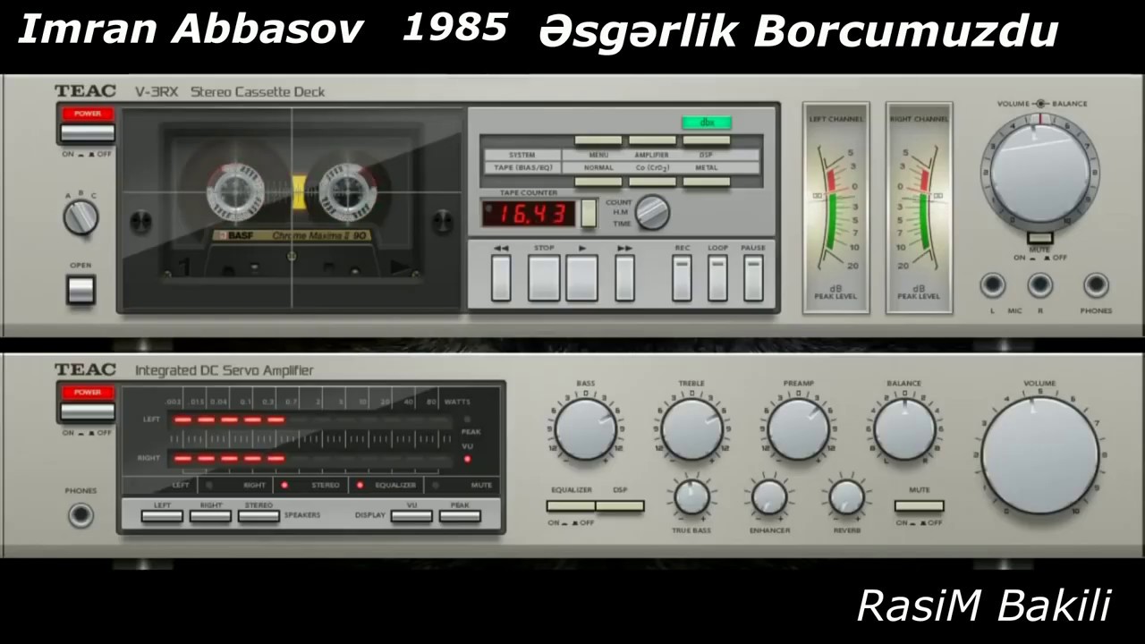 Imran Abbasov - Əsgərlik Borcumuzdu 1985. (Imran Yasamal - Klarnet  Bəxtiyar Quliyev)