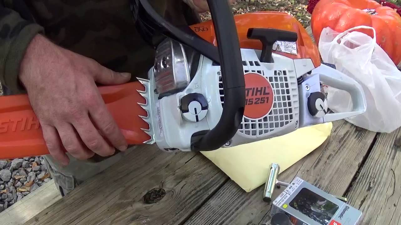 MS 251 C STIHL Chainsaw Unboxing