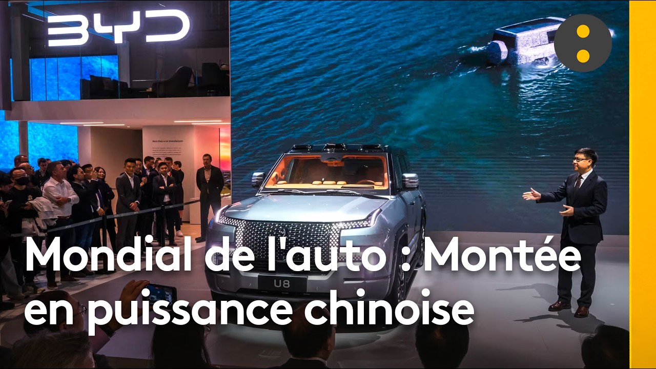 Mondial de l'Automobile 2026 : Plus d'un stand sur deux occup&eacute; par des marques chinoises