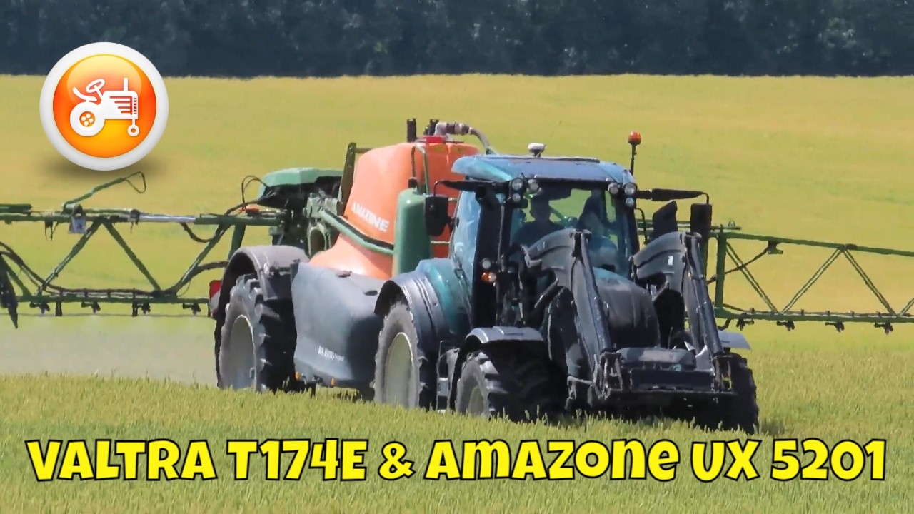 Spraying 2024 | Valtra T174E & Amazone UX 5201 Super
