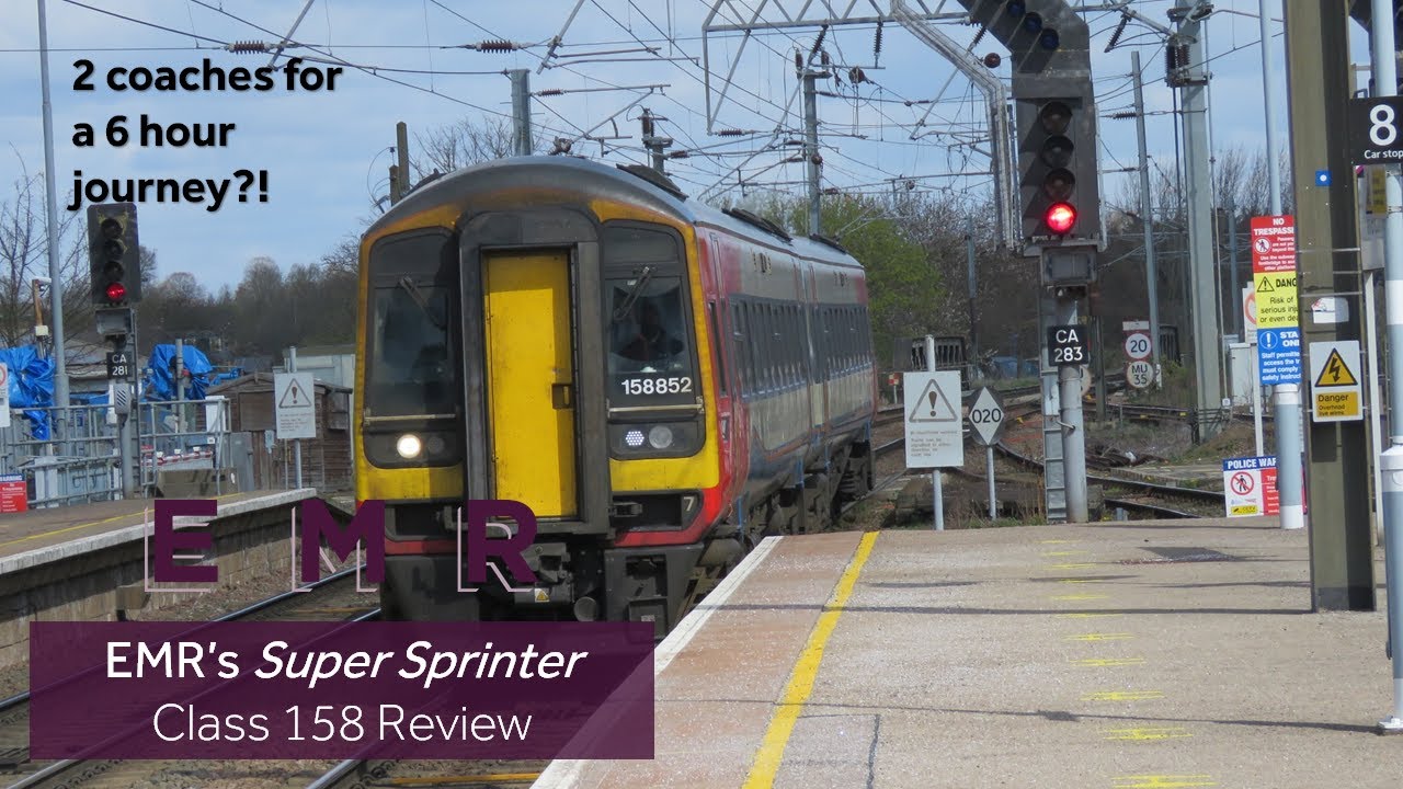 2 CARRIAGES FOR A 6 HOUR TRIP?! | EMR 158 Review