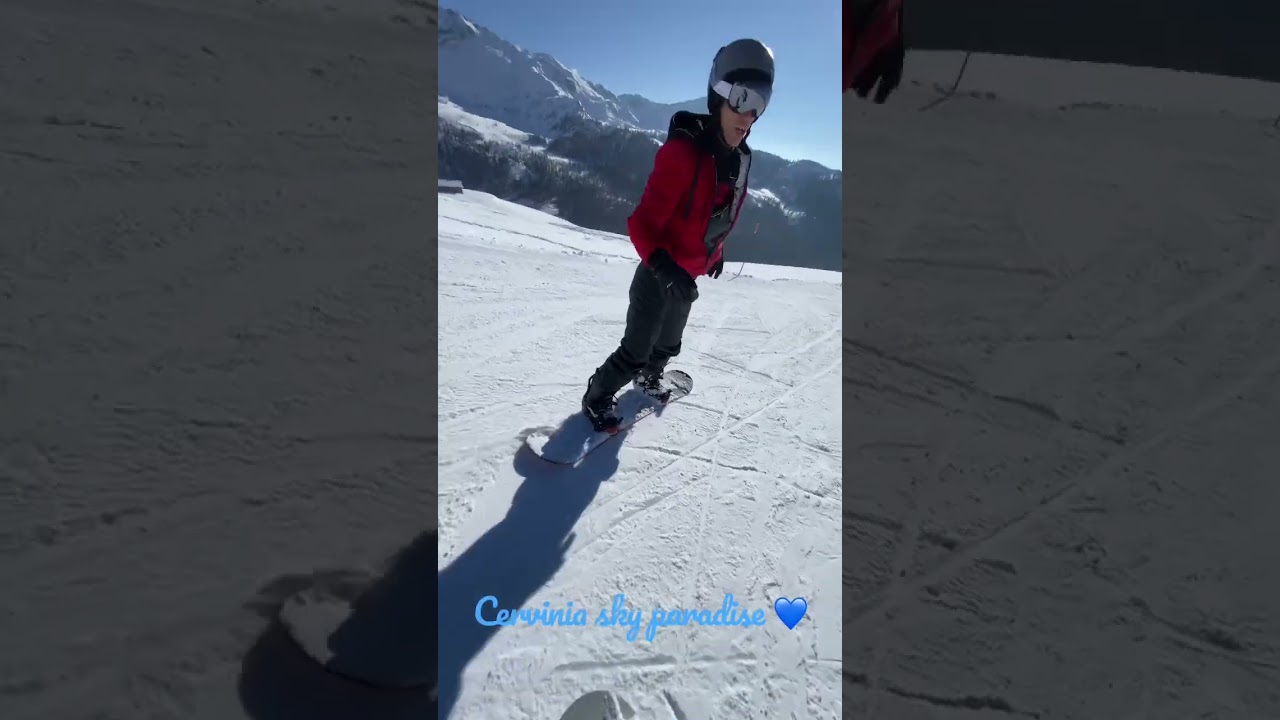 Snowboard day in Breuil Cervinia 😍🏂🔝