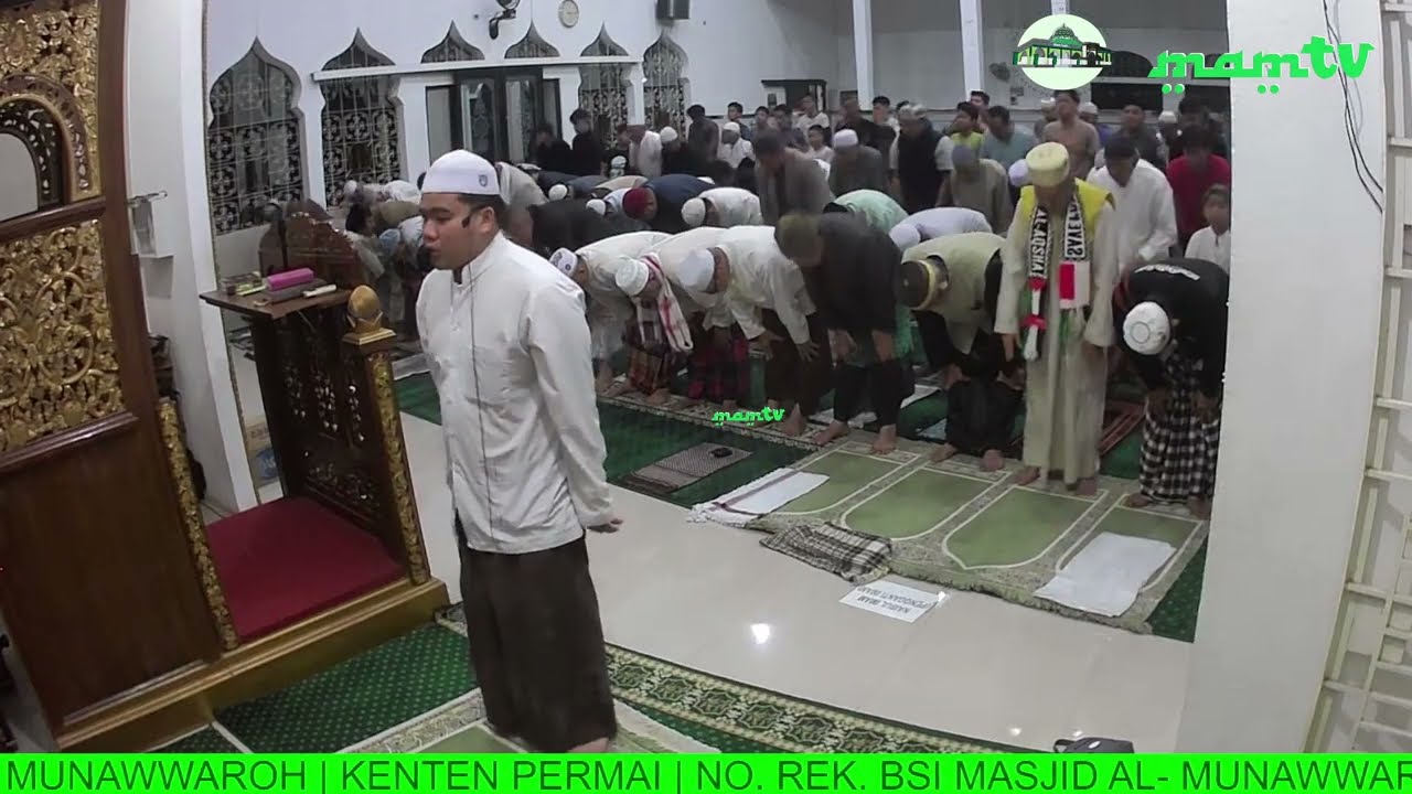 🔴LIVE |   SHOLAT  SHUBUH   | MASJID AL-MUNAWWAROH KENTEN PERMAI PALEMBANG