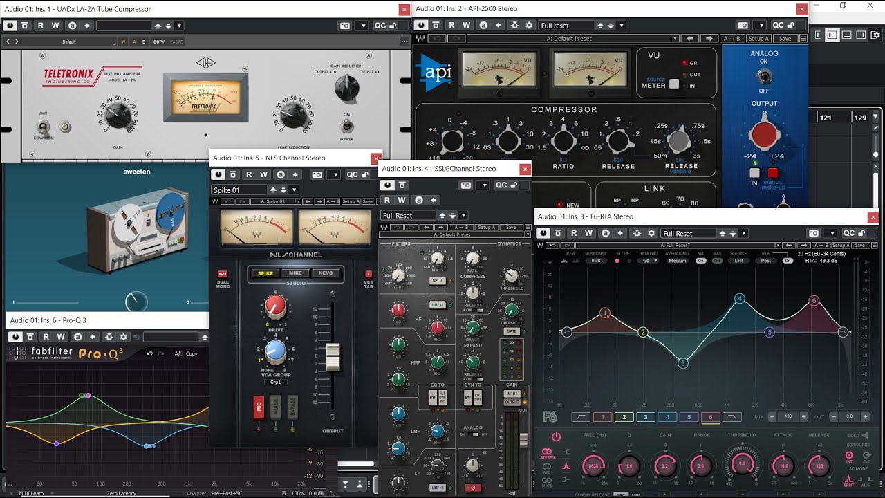 PLUGIN MIXING & MASTERING YANG SERING DIGUNAKAN DI IVAN STUDIO - 