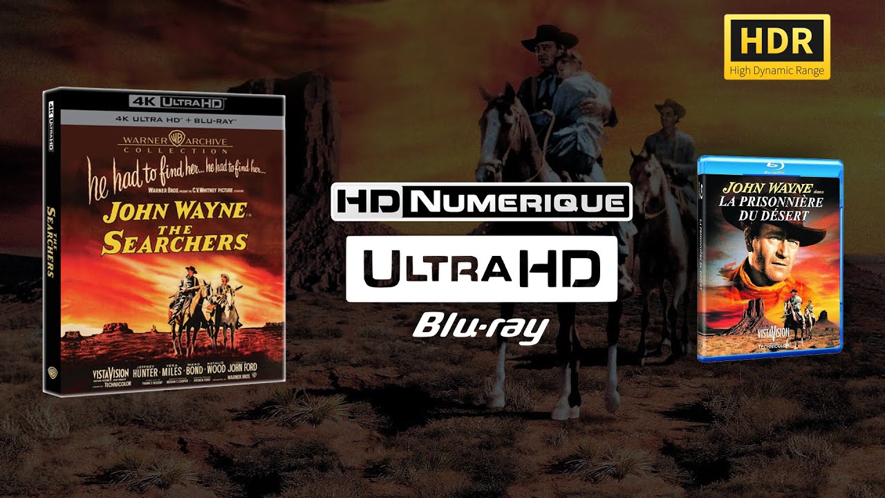 [HDR Required] The Searchers (1956) : 4K Ultra HD vs Blu-ray Comparison