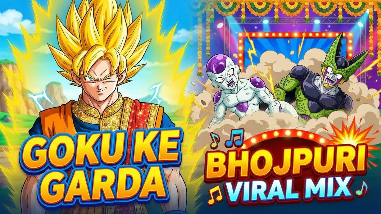 ​GOKU KA GARDA! 🚜💥 Dragon Ball Z Bhojpuri Viral Mix | Vegeta Trolled! (Official Video)