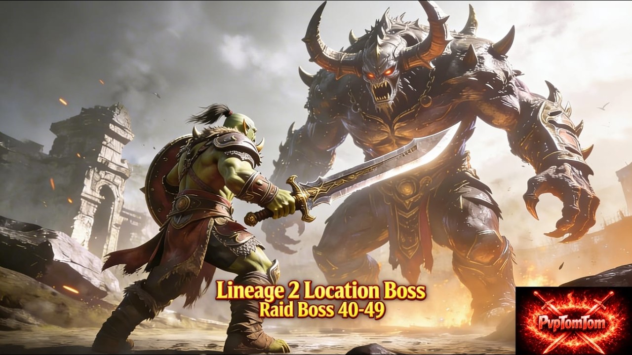 Lineage 2 Location Raid Boss  Icarus Sample 1 40 lvl
