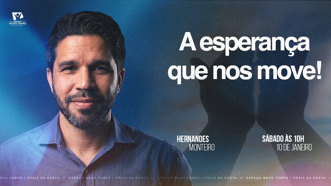 Culto ao Vivo | Hernandes Monteiro | A Esperança que nos move | 10/01/2026