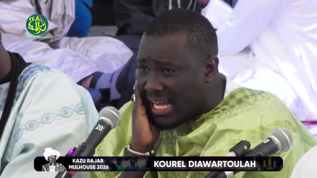 Prestation du Kurel Diawartoulah | Magal Kazu Rajab 1447H-2026 Touba Mulhouse, France