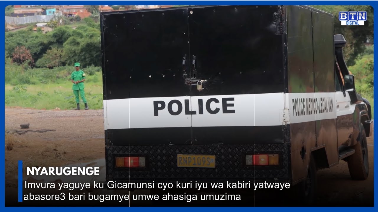 Imvura yaguye ku Gicamunsi cyo kuri iyu wa kabiri yatwaye abasore3 bari bugamye umwe ahasiga umuzima