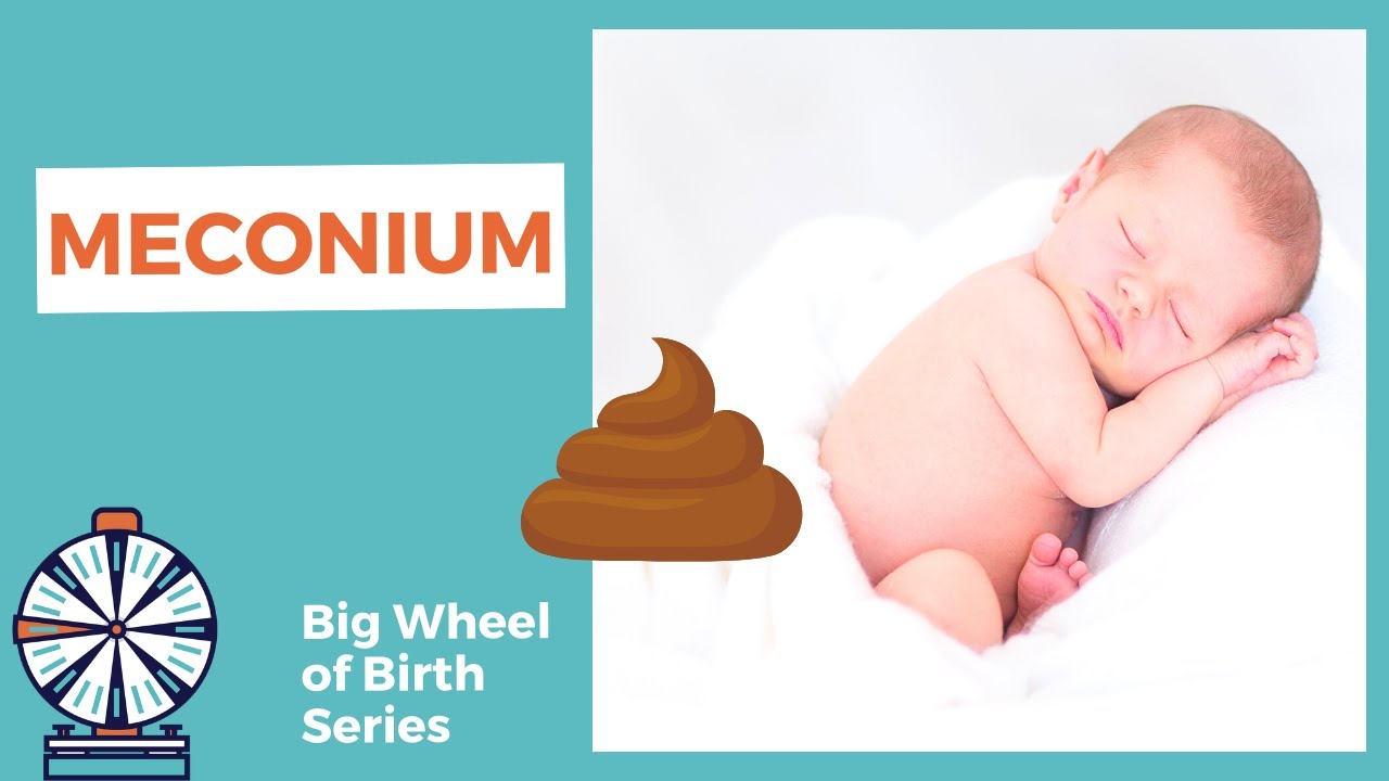 Baby's First Poop is MECONIUM