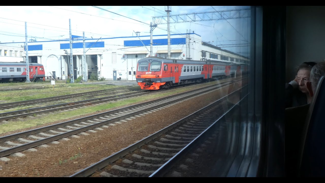 ED4M-423 ride from Sankt-Peterburg-Finlyandsky to Devyatkino