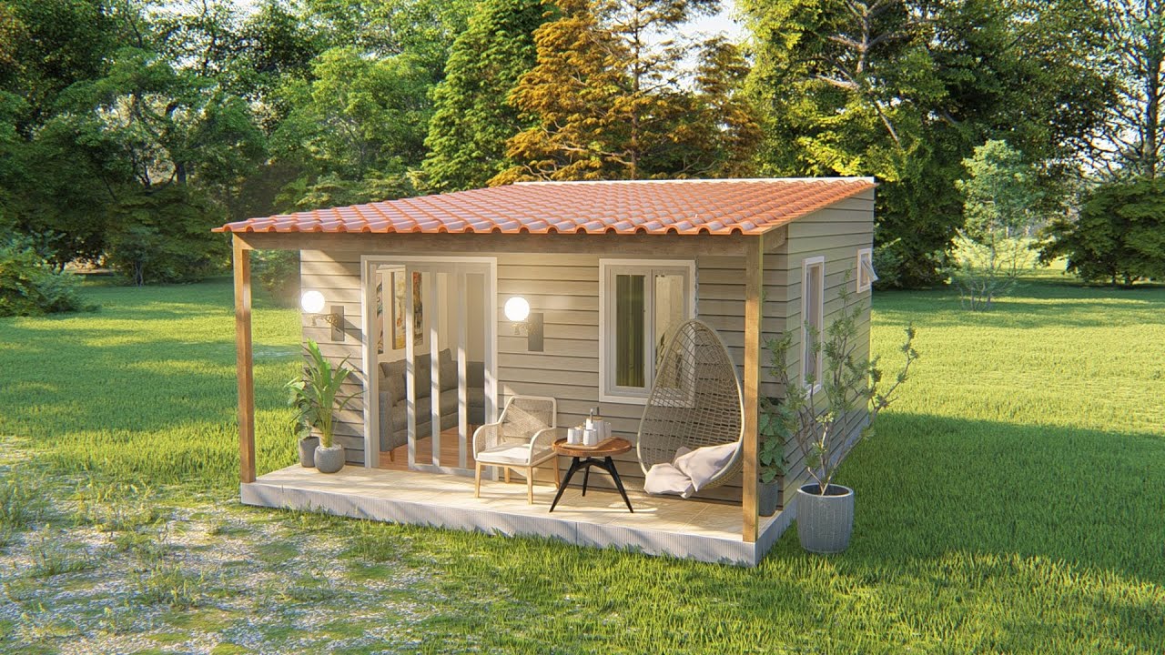 Tiny House Design 5 x 5 Meters ( 25 Sqm ) ( 270 Sqft)