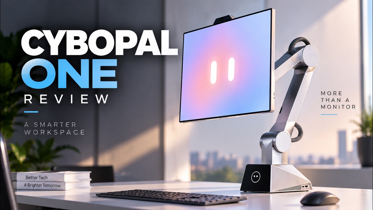 Обзор CyboPal ONE &mdash; первый в мире настольный робот-терминал! IFA 2026