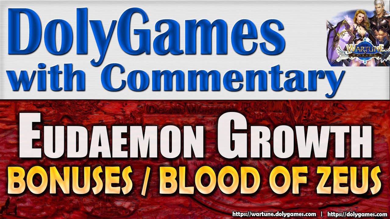 Wartune Guide - Eudaemon Growth / Guide / Bonuses / Using Blood of Zeus