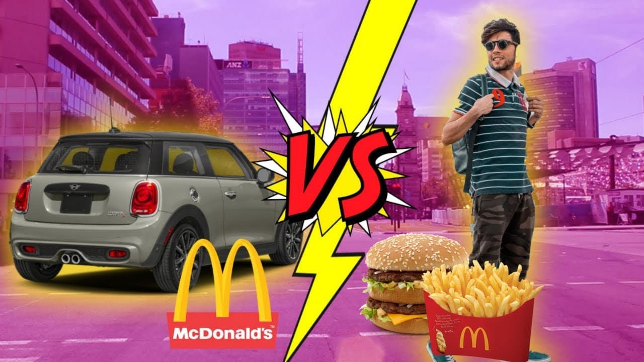 منيو مكدونالدز في تحدي السرعة | MCDONALD'S MENU SPEED EDITION