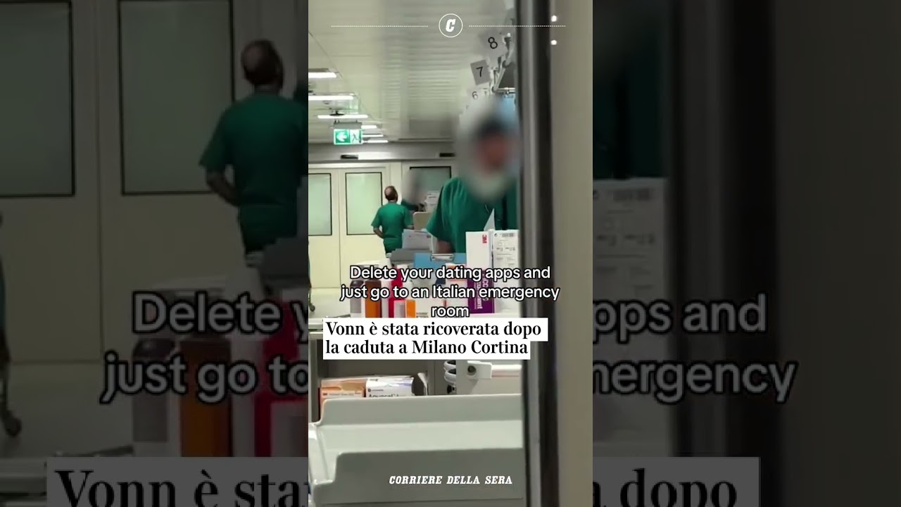 La sorella di Lindsey Vonn e i medici italiani: «Cancellate le app di incontri e andate in ospedale»