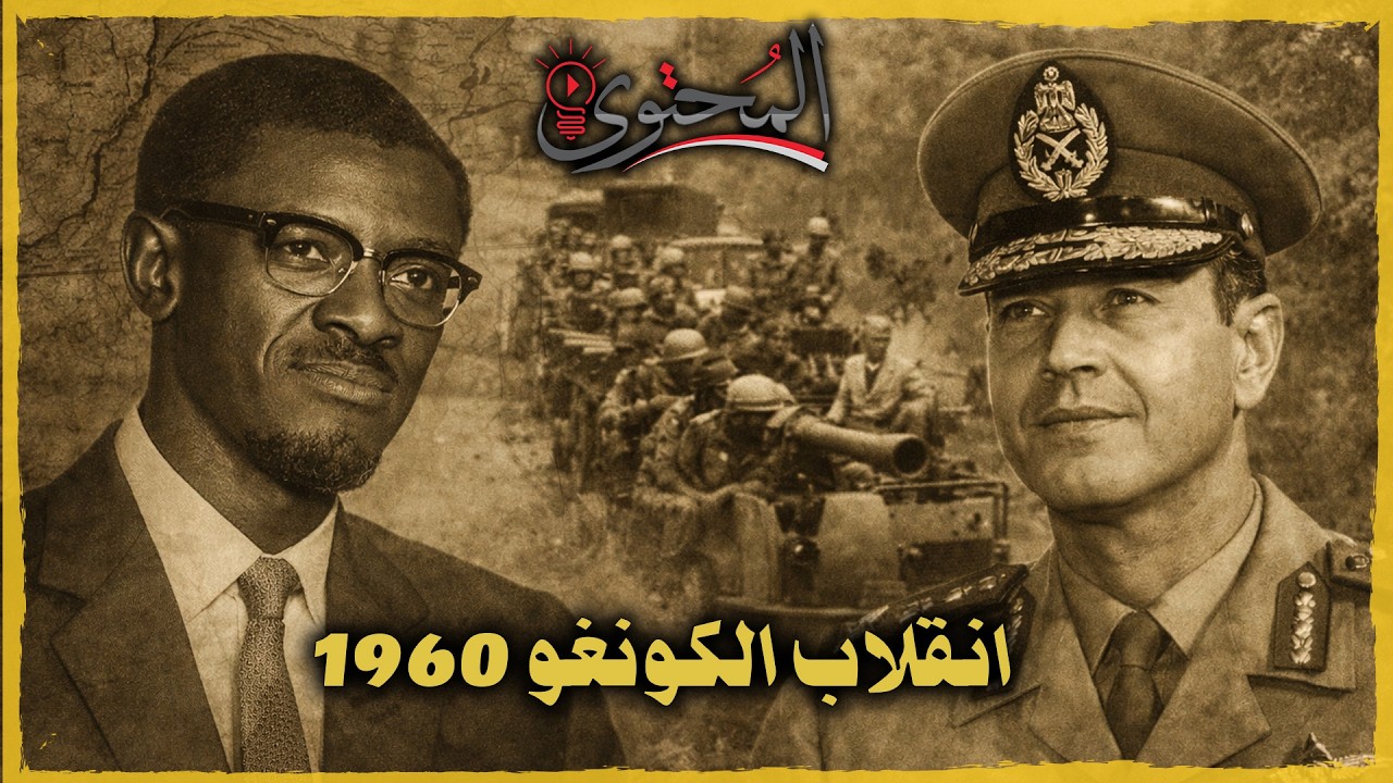 كيف الفريق سعد الدين الشاذلي باتريس لومومبا؟ ؟ ازمة الكونغو 1960