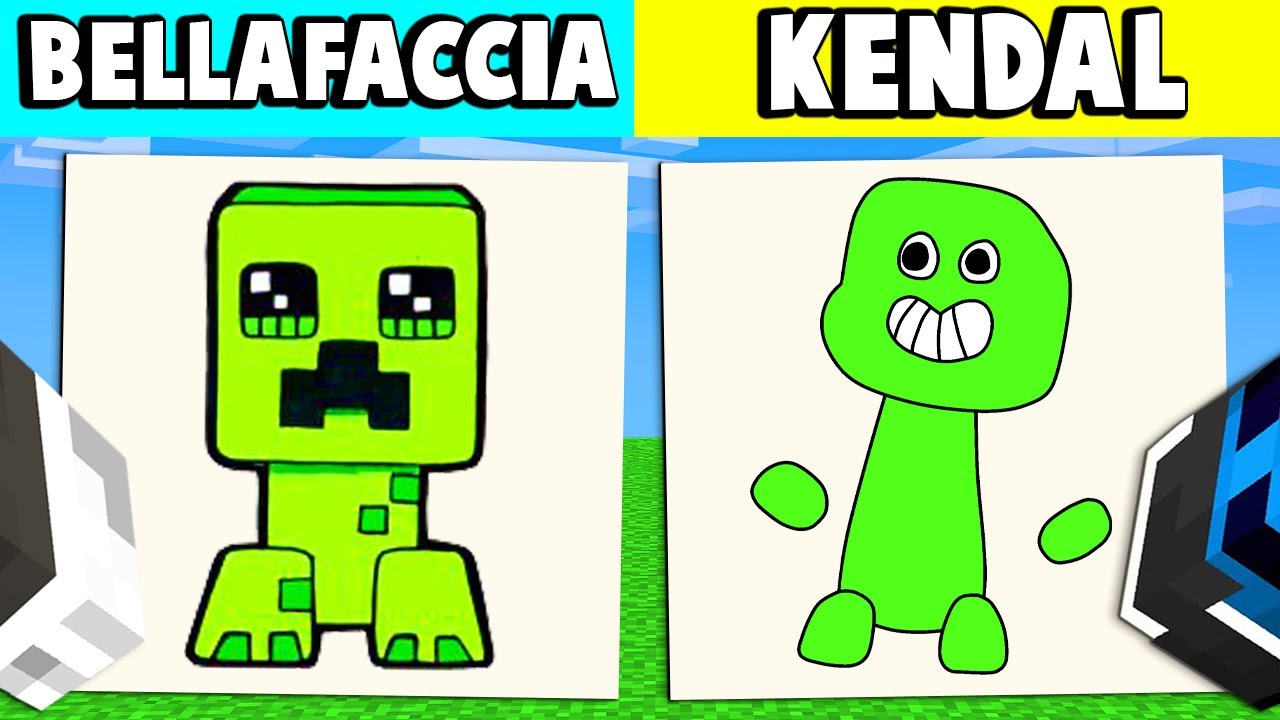 DISEGNA BENE PER VINCERE SU MINECRAFT