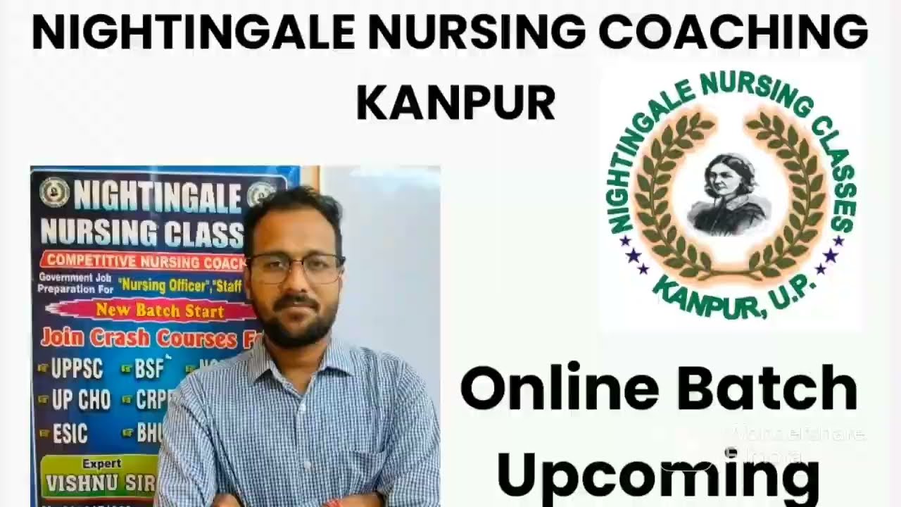 Nursing Coaching Kanpur Online Nursing coaching Bsc Nursing entrance coaching  PGI BHU UPPSC AIIMS