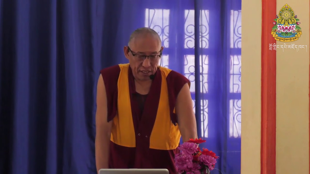 FIRST EVER TIBETAN LANGUAGE WORKSHOP IN DRE LOSELING SCHOOL BY GESHE JIGME WANGYAL