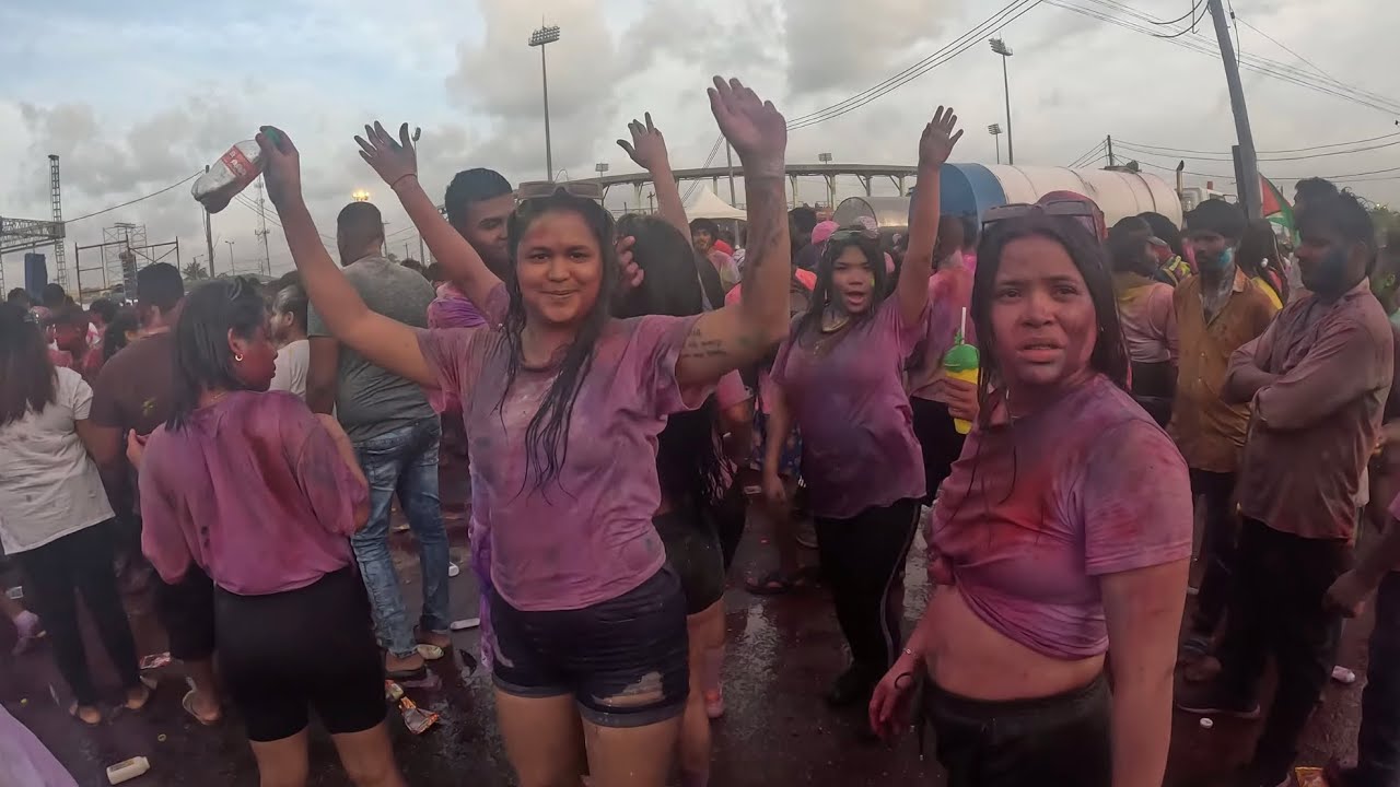 GUYANA NATIONAL STADIUM PHAGWAH CELEBRATION