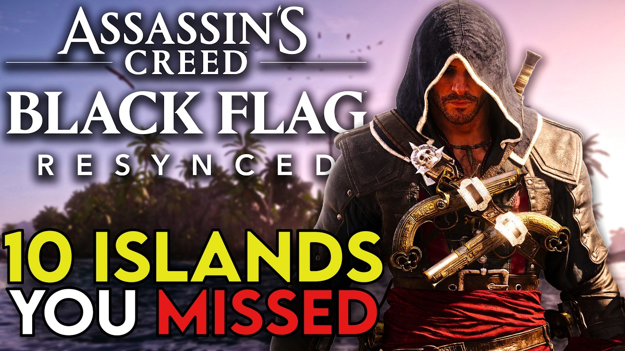 10 неотмеченных на карте островов в Black Flag Resynced, которые стоит посетить