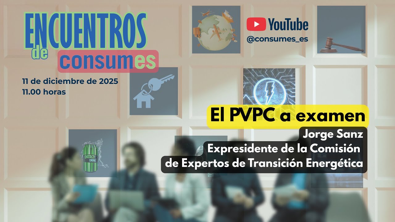 PVPC a examen - ENCUENTROS DE CONSUMES
