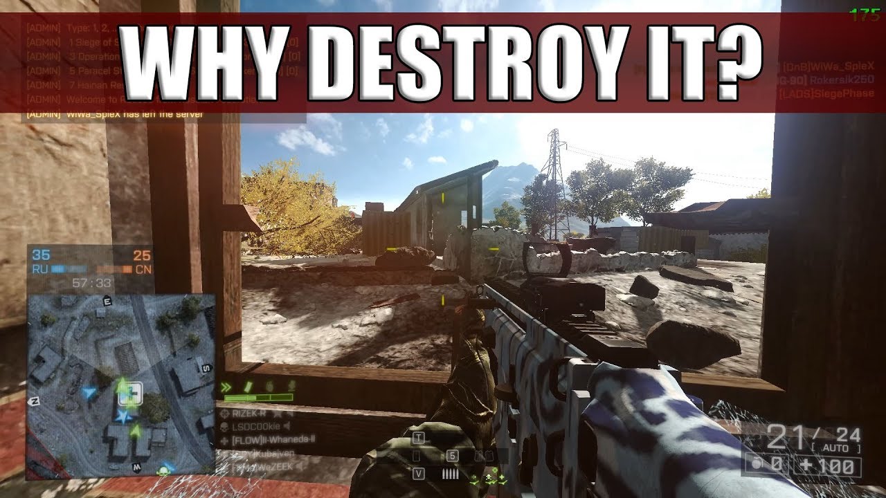 Why Destroy It | PC | MVP w/ Scar-H on Golmud Railway | 36-2