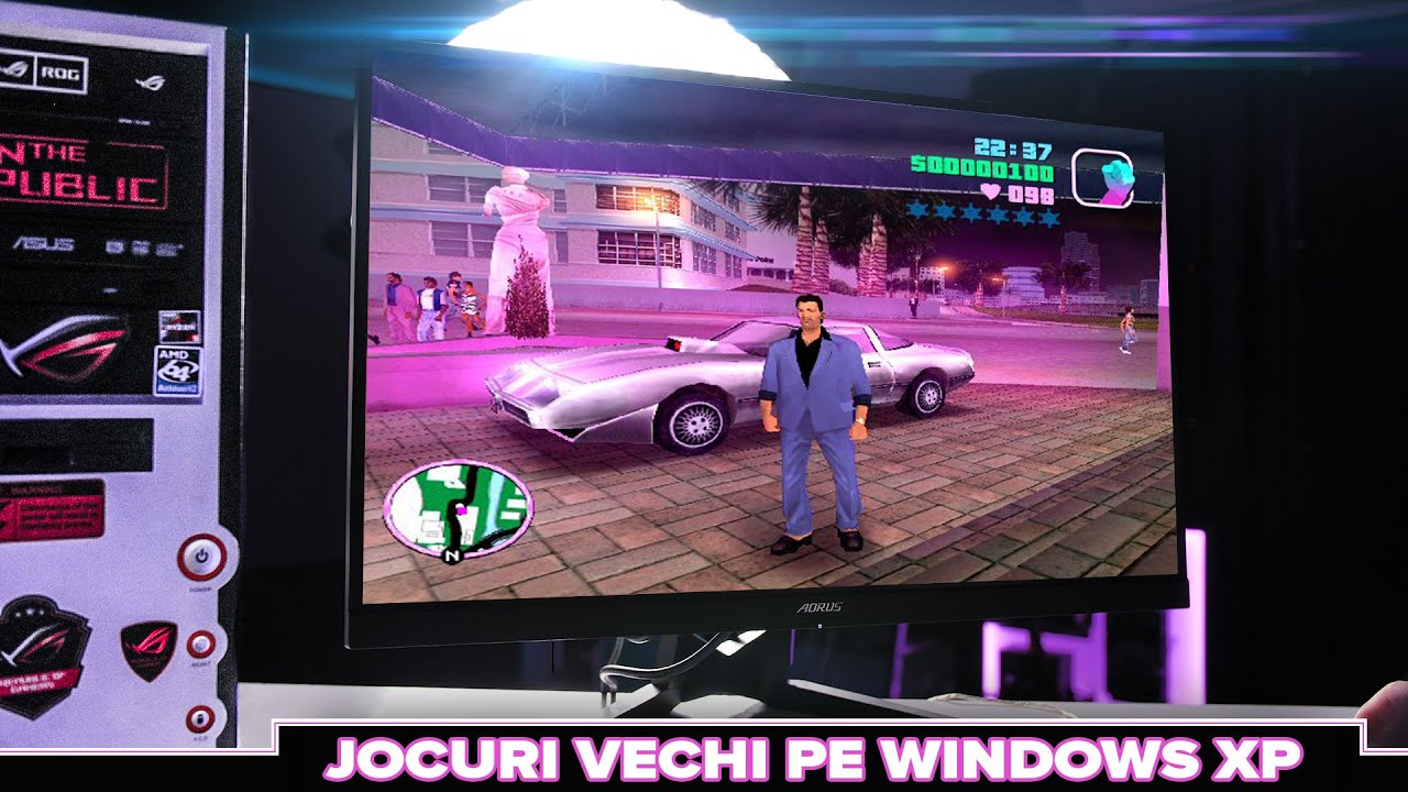 Am facut un PC cu WINDOWS XP pt. jocuri VECHI!