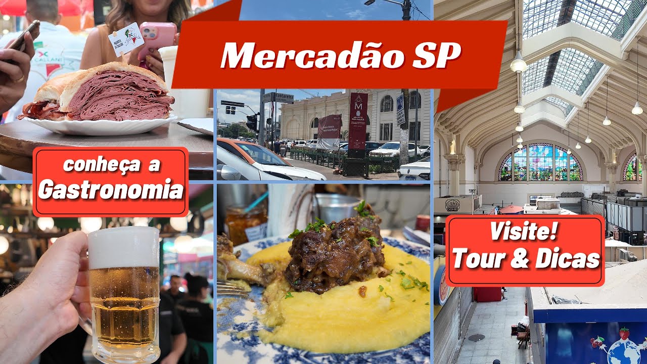 Mercadão Municipal de São Paulo. #vlog #restaurant #travel #yummy