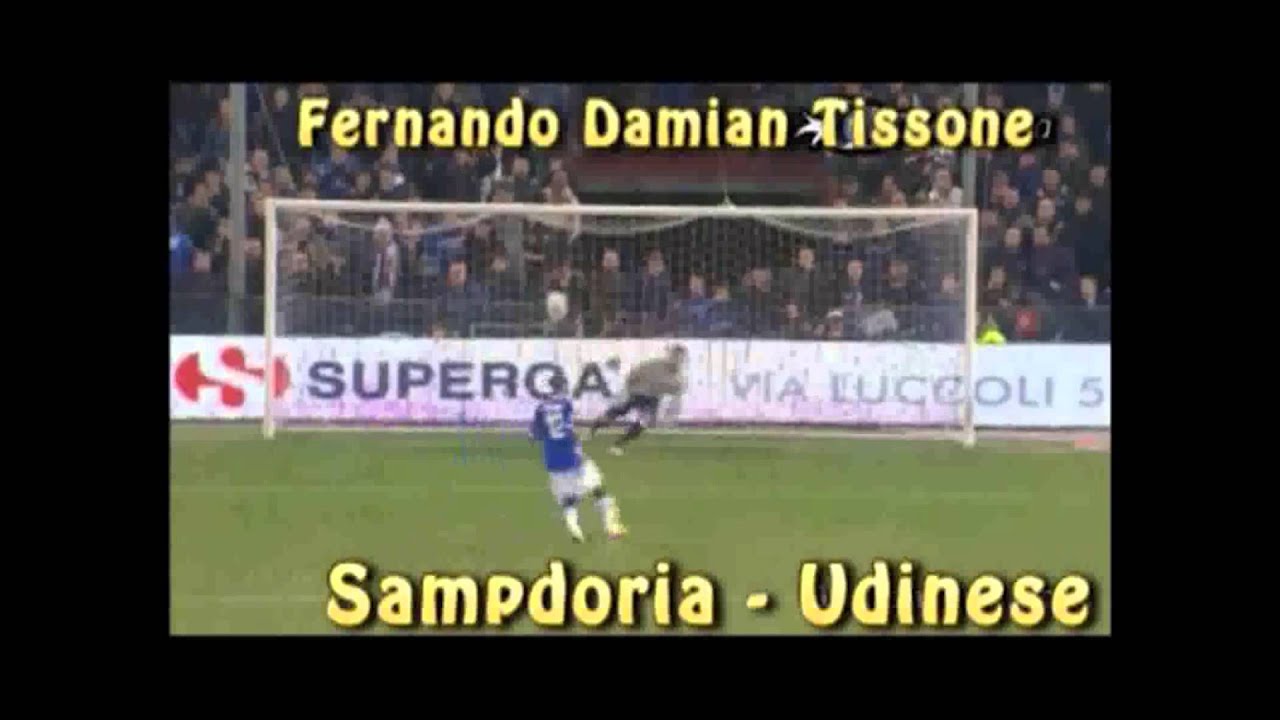 Cucchiaio di Tissone Sampdoria 7 Udinese 6 - Coppa Italia