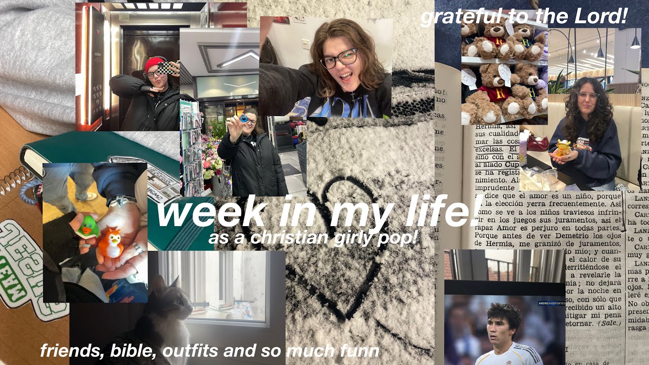 week in my life as a christian!✝️❤️‍🔥|| developing a relationship with God as a baby christian☺️